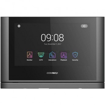 Абонентский монитор COMMAX CDV-704MF/XL Dark Silver Black Smog